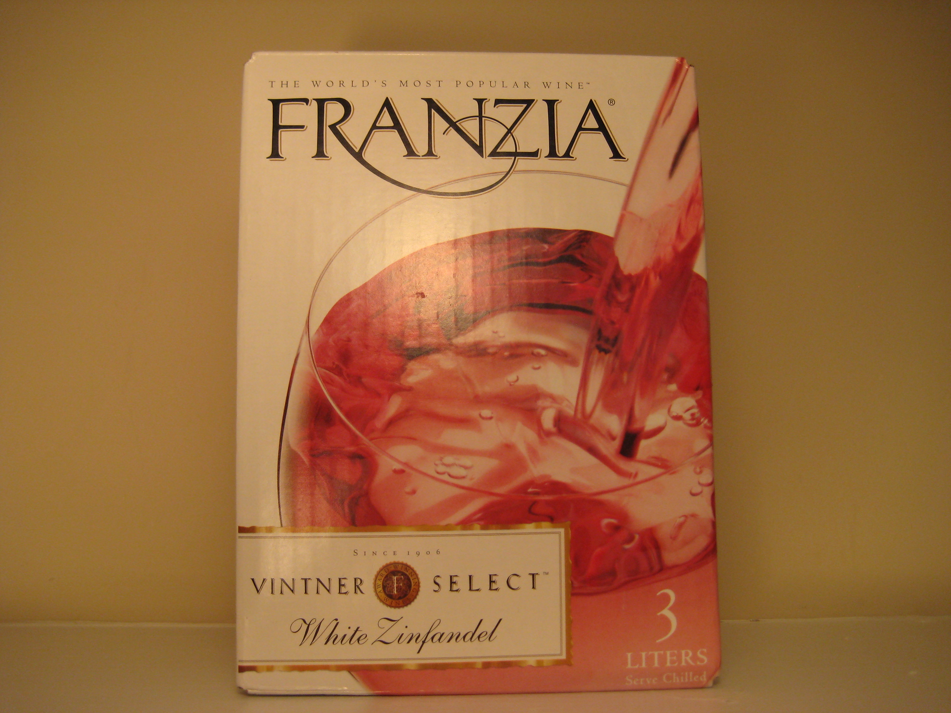 white zinfandel box wine