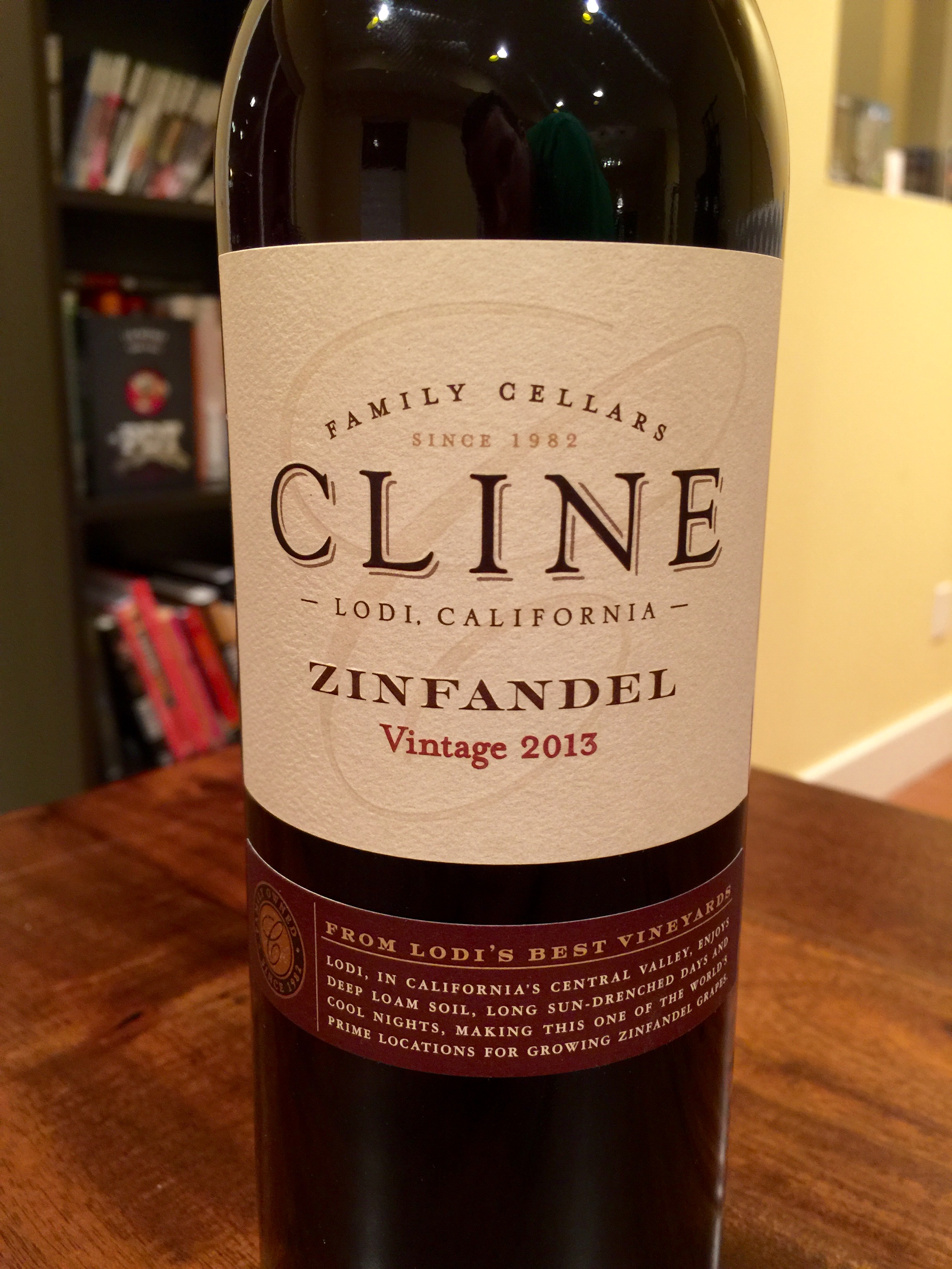 Cline Zinfandel 2013 - FIrst Pour Wine