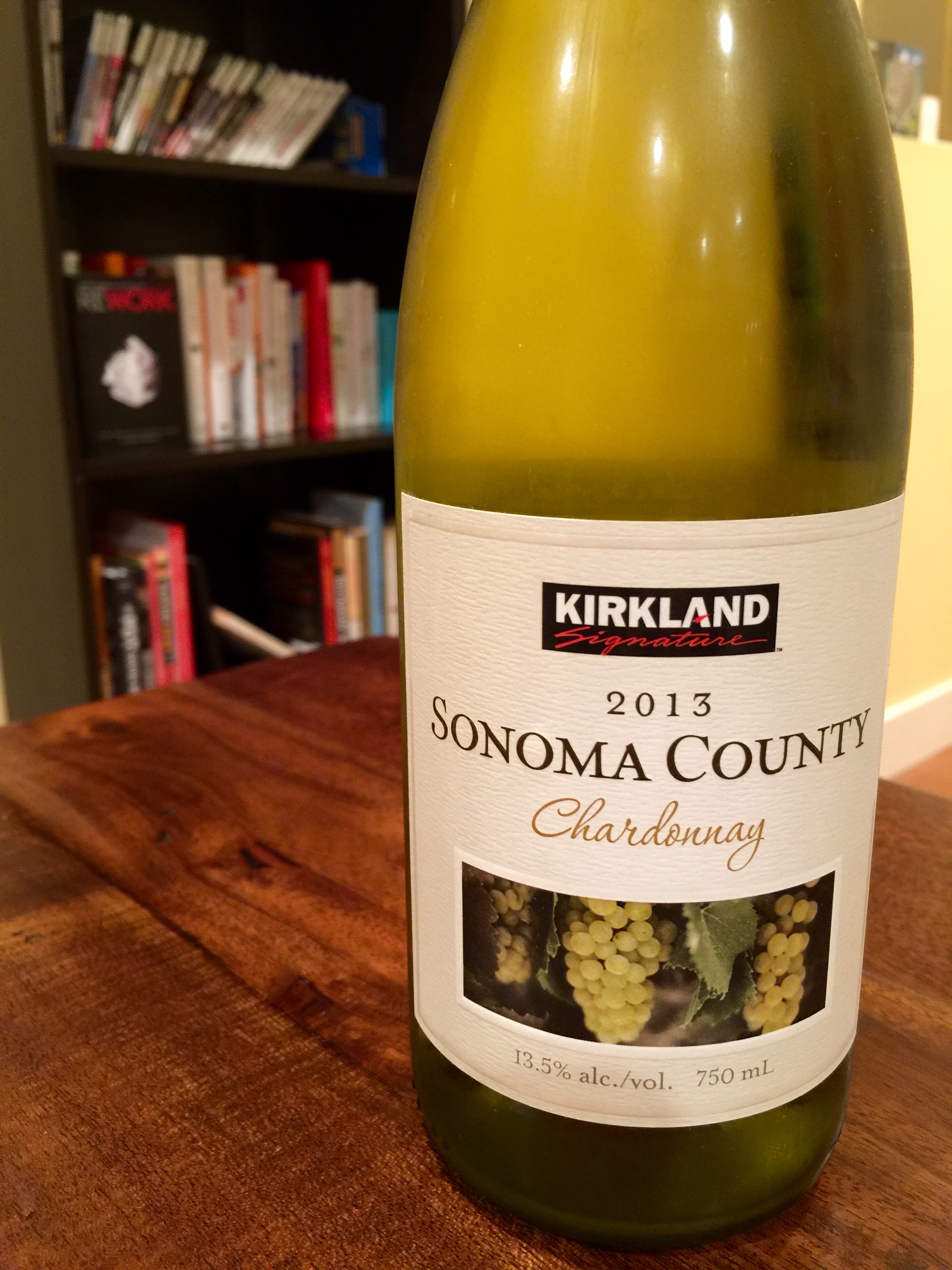 Kirkland Sonoma County Chardonnay 2013 FIrst Pour Wine